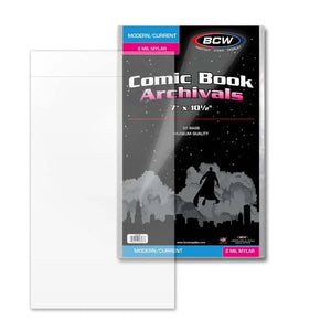 BCW:  Current / Modern Comic Mylar Archivals - 2 MIL