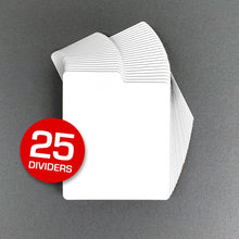 Load image into Gallery viewer, Compact Disc Dividers (25 Dividers)