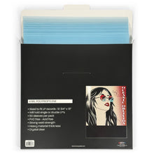 Load image into Gallery viewer, BCW:  12 Inch Outer Record Sleeves - 4 MIL - 50 Pack