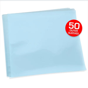 BCW:  12 Inch Record Sleeves - Polypropylene - 50 Pack
