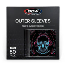 Load image into Gallery viewer, BCW:  12 Inch Record Sleeves - Polypropylene - 50 Pack