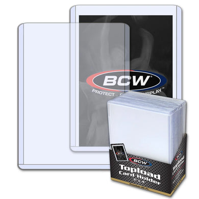 BCW:  3x4 Topload Card Holder - Premium