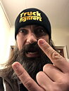 Cargar imagen en el visor de la galería, Truckfighters - Gorro negro unisex