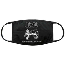 Load image into Gallery viewer, AC/DC Face Mask:  About To Rock