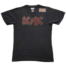 Load image into Gallery viewer, AC/DC Ladies Embellished T-Shirt:  Full Color Logo (Diamante)