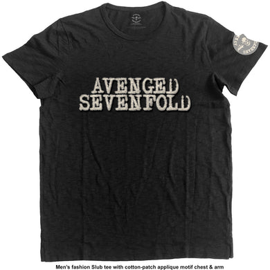 Avenged Sevenfold Unisex T-Shirt:  Logo & Death Bat