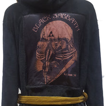 Cargar imagen en el visor de la galería, Black Sabbath - Unisex Bathrobe:  US Tour 78 Avengers / Back Print (Black)