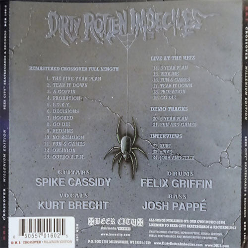 D.R.I. - Crossover (CD) – The Cosmic Peddler