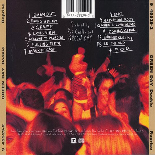 Green Day - Dookie (CD) – The Cosmic Peddler