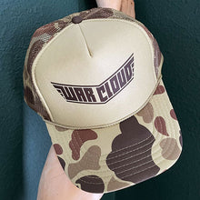 Cargar imagen en el visor de la galería, Warcloud - Gorra de camionero camuflaje (unisex)