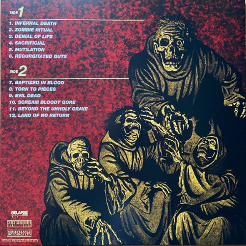Death - Scream Bloody Gore (Vinyl) – The Cosmic Peddler