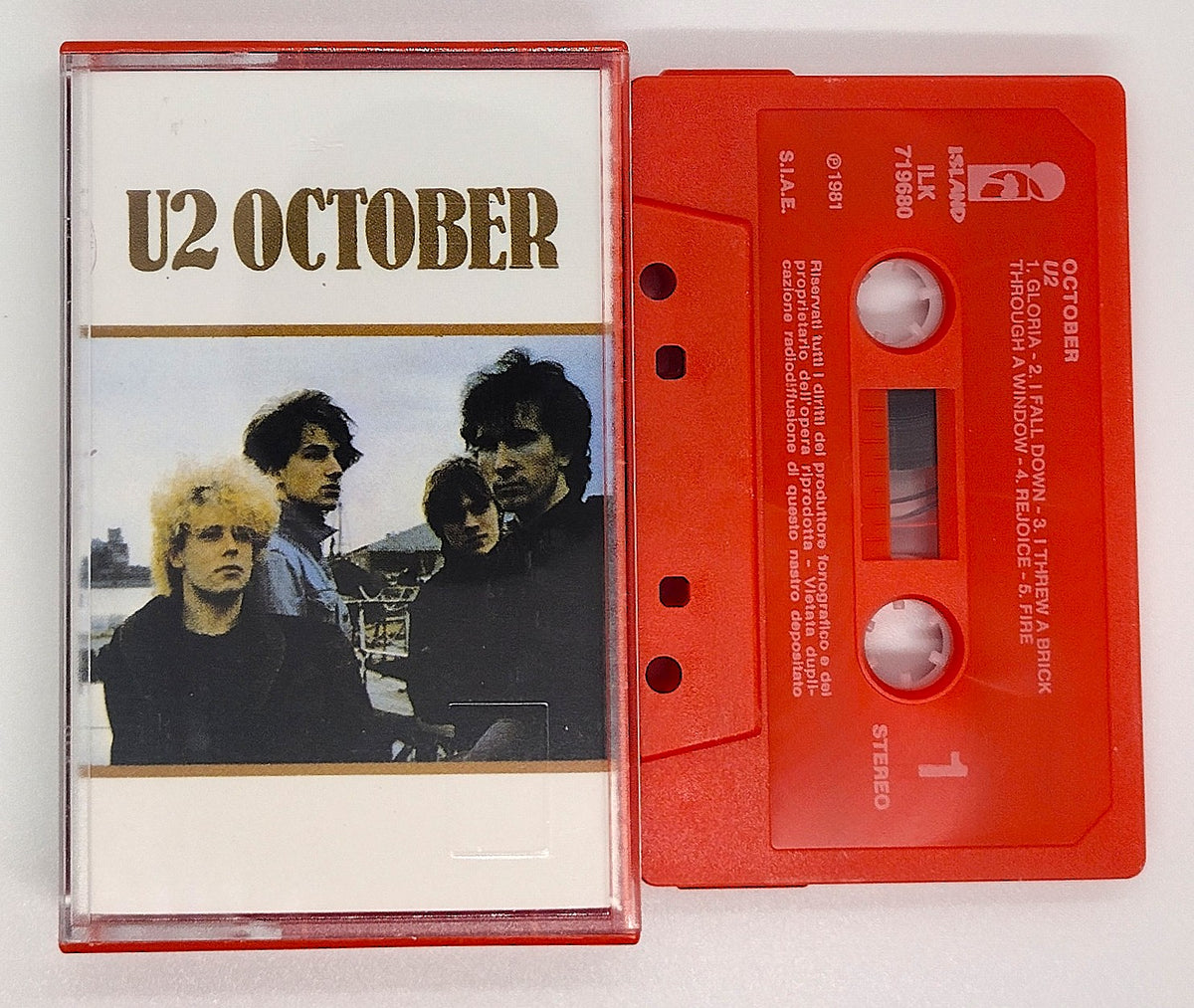 U2 - October (Cassette) – The Cosmic Peddler