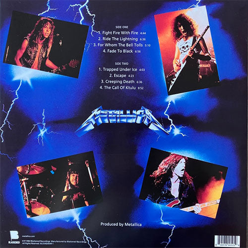 Metallica - Ride The Lightning (Vinyl/Record-New-Repress) – The