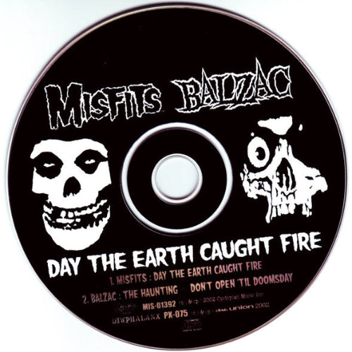 Misfits / Balzac - Day The Earth Caught Fire (CD) – The Cosmic Peddler