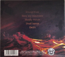 Cargar imagen en el visor de la galería, back CD cover of Nudist - Bury My Innocence showing a turbulent, stormy  sea
