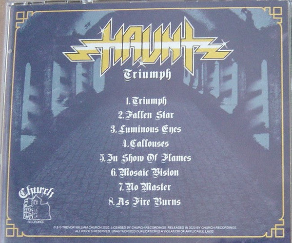Haunt - Triumph (CD) – The Cosmic Peddler