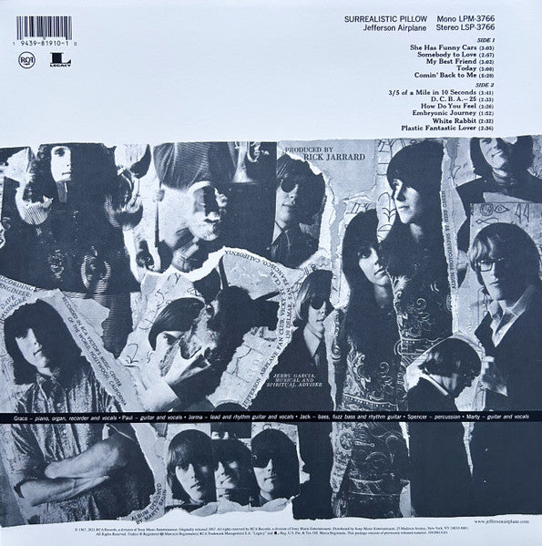 Jefferson Airplane Surrealistic Pillow (Vinyl/Record) – The