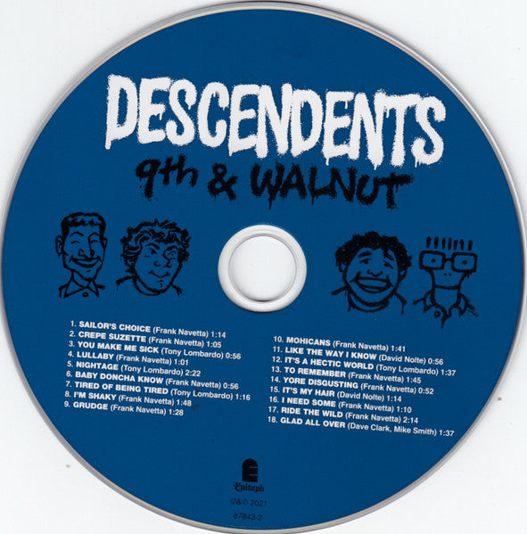 Descendents - 9th & Walnut (CD) – The Cosmic Peddler