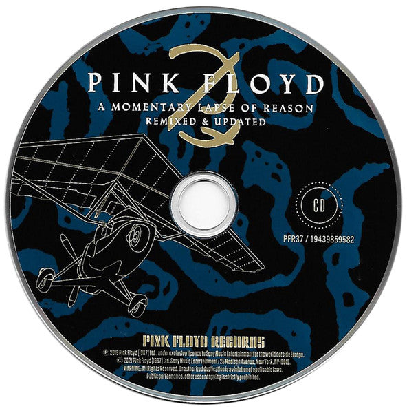 Pink Floyd - A Momentary Lapse Of Reason (CD) – The Cosmic Peddler