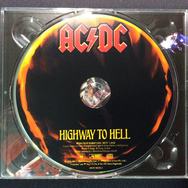 AC/DC - Highway To Hell CD – The Cosmic Peddler