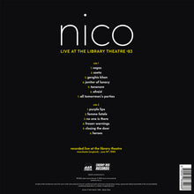 Charger l'image dans la galerie, Nico - Live At The Library Theatre '83 (Vinyl/Record)