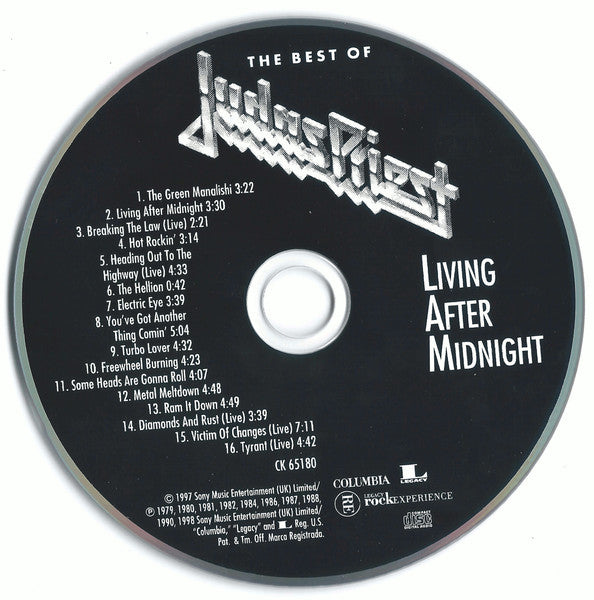 Judas Priest - Living After Midnight: The Best Of Judas Priest (CD