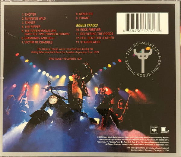 Judas Priest - Unleashed In The East / Live In Japan (CD) – The