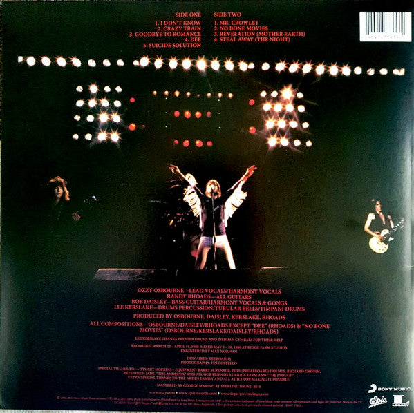Ozzy Osbourne - Blizzard Of Ozz (Vinyl/Record) – The Cosmic