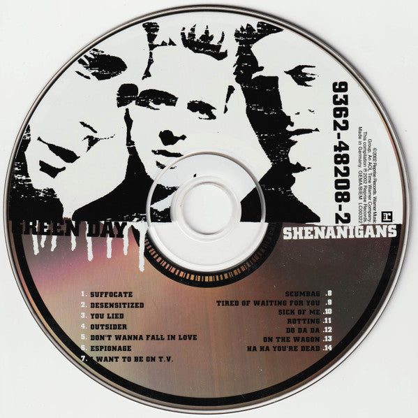 Green Day - Shenanigans (CD) – The Cosmic Peddler