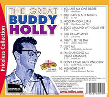 Load image into Gallery viewer, Buddy Holly - The Great Buddy Holly (CD)