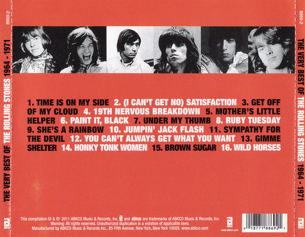Rolling Stones, The - The Very Best Of The Rolling Stones 1964