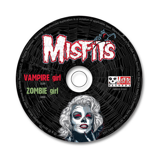 Misfits - Vampire Girl / Zombie Girl (CD) – The Cosmic Peddler