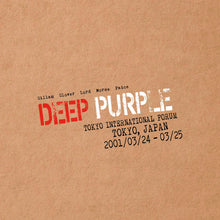 Load image into Gallery viewer, Deep Purple - Live In Tokyo 2001 (CD)