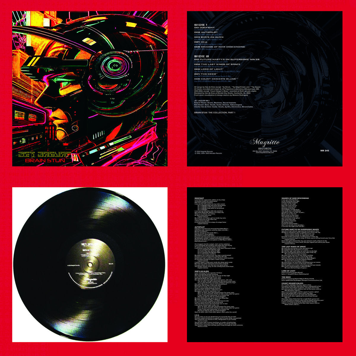 Jet Jaguar - Brain Stun: The Collection Part 1 (Vinyl/Record) – The ...