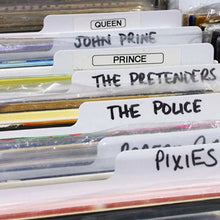 Cargar imagen en el visor de la galería, 12-Inch Record Dividers - White