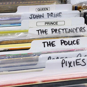12-Inch Record Dividers - White