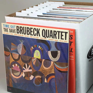 12-Inch Record Dividers - White