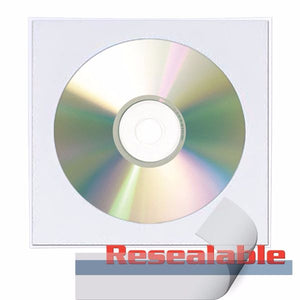BCW:  Resealable Compact Disc Bags
