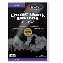 Load image into Gallery viewer, BCW:  Silver Comic Backing Boards