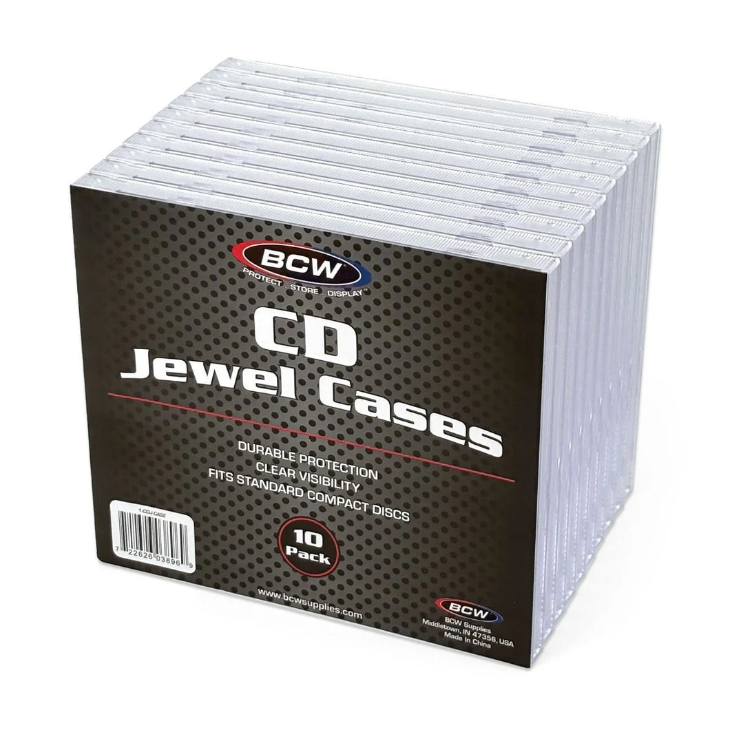 BCW CD Jewel Cases - 10 Pack