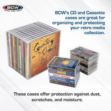 Cargar imagen en el visor de la galería, BCW CD Jewel Cases - 10 Pack