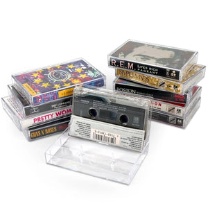 BCW Cassette Tape Cases - 10 Pack