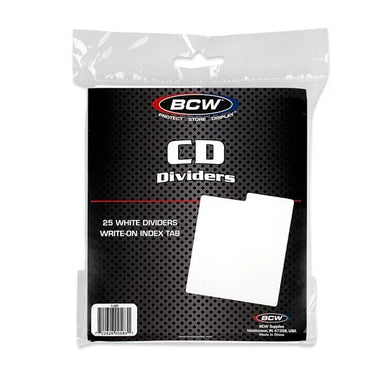 BCW:  Compact Disc Dividers