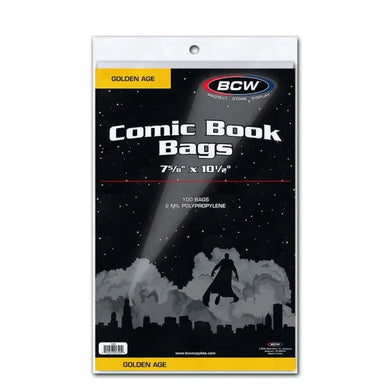 BCW:  Golden Comic Bags
