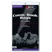 Load image into Gallery viewer, BCW:  Silver / Regular Comic Bags