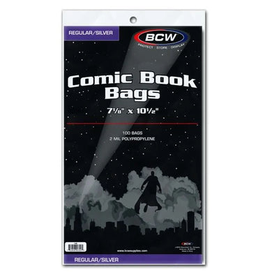 BCW:  Silver / Regular Comic Bags