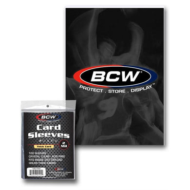 BCW:  Thick Card Sleeves