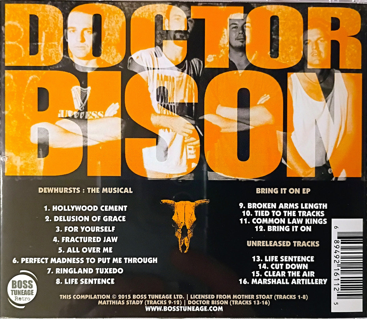 Doctor Bison - Dewhursts: The Musical / Bring It On (CD) – The Cosmic ...