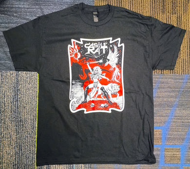 Castle Rat - Unisex T-Shirt:  The Horde (Black)