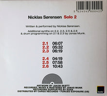 Load image into Gallery viewer, Nicklas Sorensen Solo 2 (CD)
